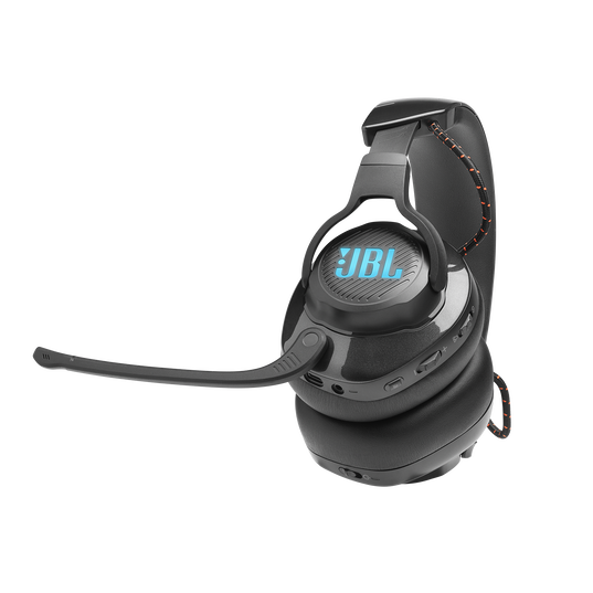 JBL Quantum 600 - Black - Wireless over-ear performance PC gaming headset with surround sound and game-chat balance dial - Detailshot 4